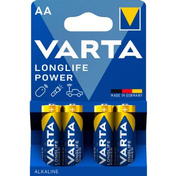 VARTA LONGLIFE Power AA-batterier LR6 4 stk