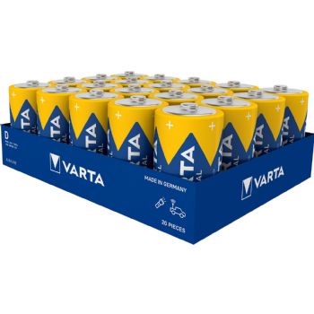 VARTA INDUSTRIAL D-batterier LR20 20 stk