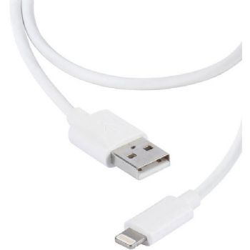 Vivanco USB lghtning kabel 1,2m hvid