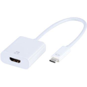 Vivanco USB-C HDMI adapter hvid