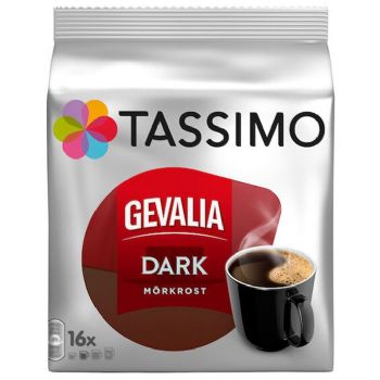 Gevalia Dark Tassimo kaffekapsler 16 stk