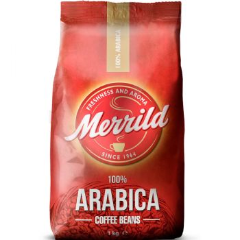 Merrild Mocca kaffe hele bønner 1kg