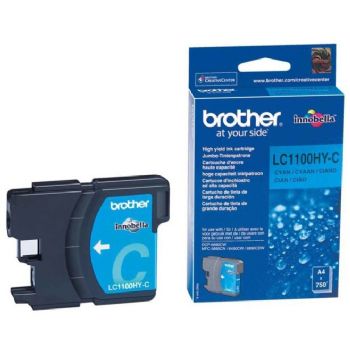 Brother blæk LC-1100HY cyan