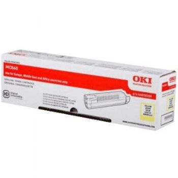 Oki toner 44643001 YELLOW C801