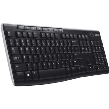 Tastatur trådløst Logitech Wireless Keyboard K270