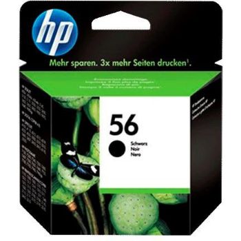 HP Blæk C6656A black Nr. 56