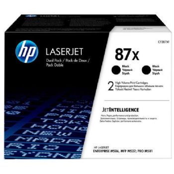 HP 87X original laserjet 2-pack