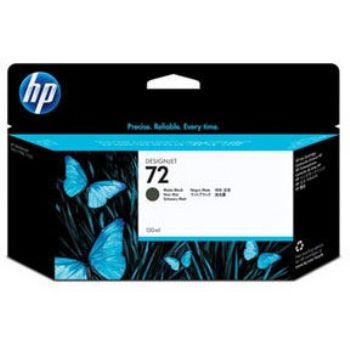 HP 72 C9403A Mat Sort Blækpatron, 130 ml