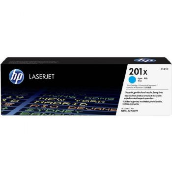 HP Toner 201X cyan CF401X 2.300 sider