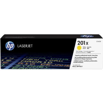 HP Toner 201X yellow CF402X 2.300 sider