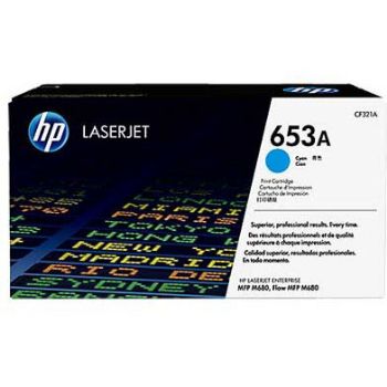 HP Toner 653AE Cyan CF321A