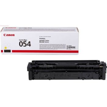 CANON 054Y gul lasertoner, 12.000 sider