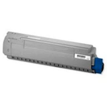 Lasertoner OKI C822DN, cyan original toner