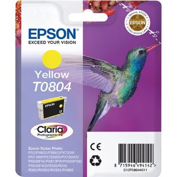 Epson blæk T0804 yellow