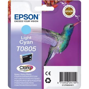 Epson blæk T0805 light cyan