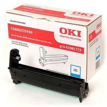 Oki tromle 43381723 cyan C5800/C5900