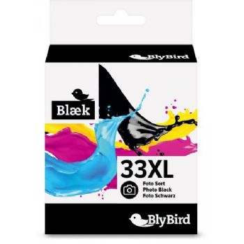 Blybird Blæk T3361 Foto Sort