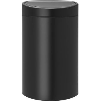 Brabantia Touch Bin vippelågsspand 40L Matt Black