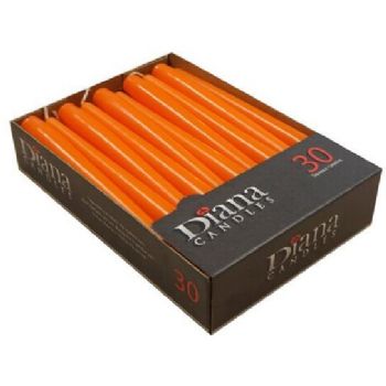 Diana Candles Diana 24,5 cm 30 stk. lys i orange