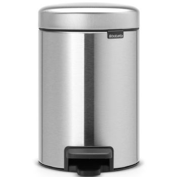 Brabantia NewIcon pedalspand 3L Matt Steel