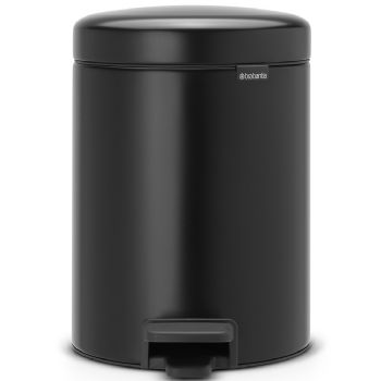 Brabantia NewIcon pedalspand 5L Matt Black