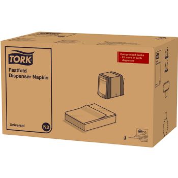 Tork 10933 Universal Fastfold servietter N2 300stk