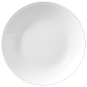 WhiteLabel Classic porcelæn dybtallerken 26cm hvid 12stk