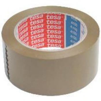 Tesa emballagetape 4100 - brun - 50mm x 66m 65 my