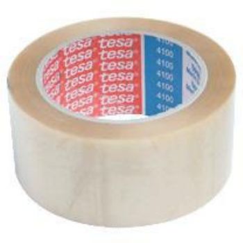 Tesa emballagetape 4100 transparent 50mm x 66m