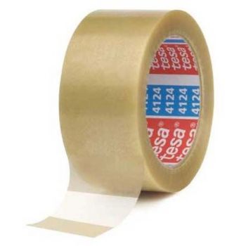 Tesa 4124 pakketape 50mmx66m klar