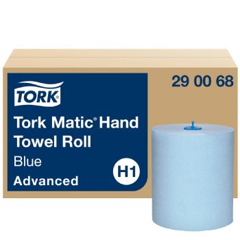 Tork 290068 Matic Advanced H1 håndklæderulle blå 6ruller