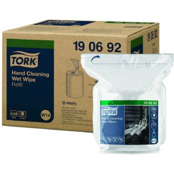 Tork 190692 Wet Wipes t/hænder W14 refill