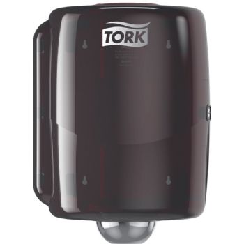 Håndklædedispenser Tork Centerfeed W2 Sort/rød 