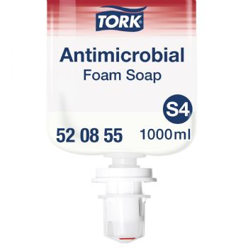 Tork 520855 Antimikrobiel skumsæbe S4 1L