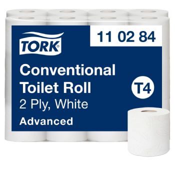 Tork 110284 Advanced T4 2lags toiletpapir 24 ruller