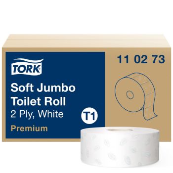 Tork 110273 Premium T1 Jumbo 2lags toiletpapir 6 ruller