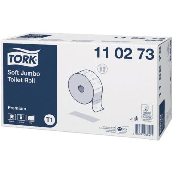 Tork 110273 Premium T1 Jumbo 2lags toiletpapir 6 ruller