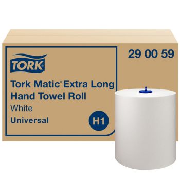 Håndklædeark Tork Matic H1 Soft 1-lag, 21cmx100m - 6rl