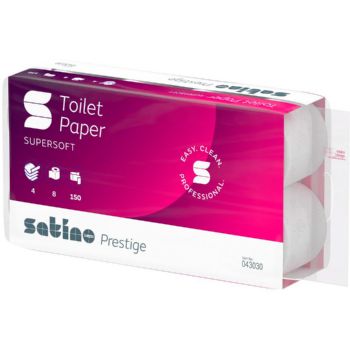 Satino Prestige toiletpapir 4lags 20x9,4cm 72rl