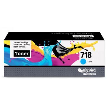 BlyBird 718 2661B002 cyan lasertoner, 2.900 sider