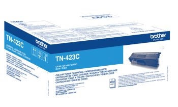 Lasertoner Brother TN 423C Cyan 4000 sider