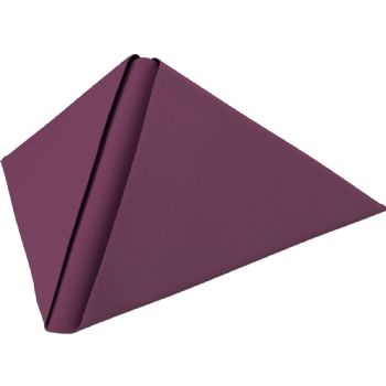 Duni 40x40cm servietter plum 50stk