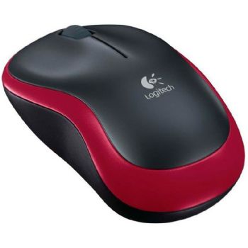 Logitech wireless trådløs mus M185 2.4 GHZ rød