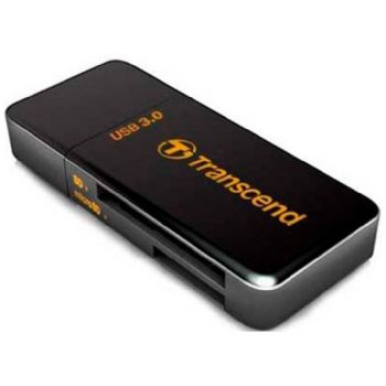 Transcend USB 3.0 RDF5 kortlæser sort