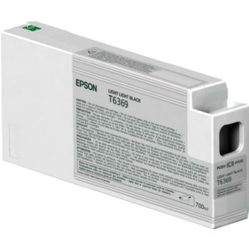 Epson T6369 C13T636900 Lys Lys Sort Blækpatron, 700 ml