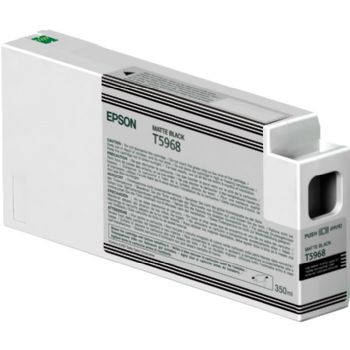 Epson T5968 C13T596800 Mat Sort Blækpatron, 350 ml