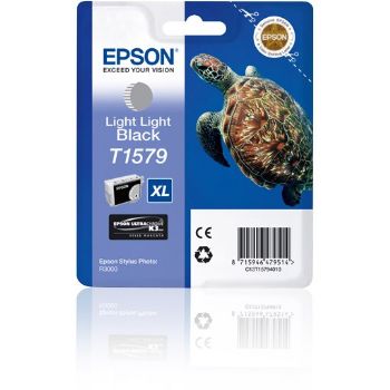 Epson T1579 C13T15794010 Lys Lys Sort Blækpatron, 25,9 ml