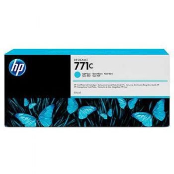 HP 771C B6Y12A Lys Cyan Blækpatron, 775 ml