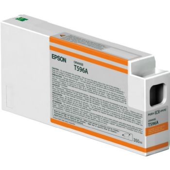 Epson T596A C13T596A00 Orange Blækpatron, 350 ml