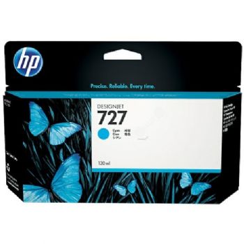 HP 727 F9J76A Cyan Blækpatron, 300 ml